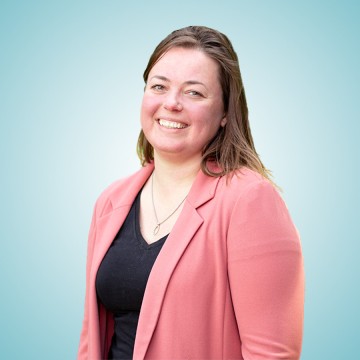 Foto van Stephanie, implementatiespecialist bij NewHealth.