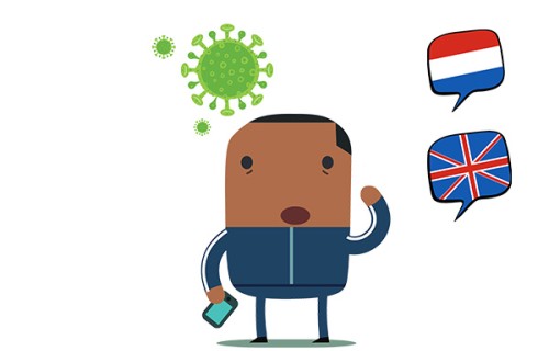 Avatar van de Mirro-module Grip op corona stress. Beschikbaar in het Nederlands en Engels.