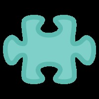 Illustratie van een puzzelstukje. Deze staat symbool voor de NewHealth tool de Beslisondersteuner.