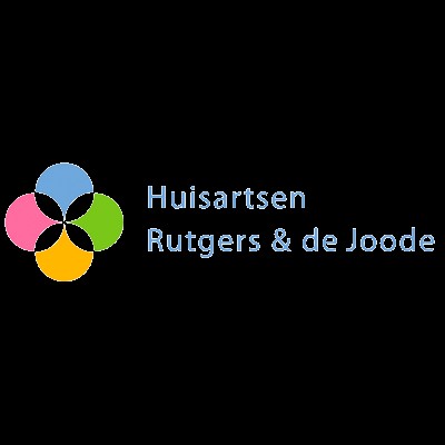 Het logo van Huisartsenpraktijk Rutgers & De Joode.